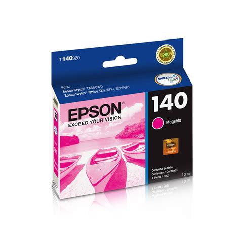 Cartucho De Tinta Epson T140320 T1403 T140 Magenta T42WD TX620FWD