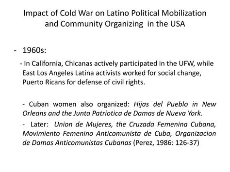 Ppt “the Cold War Impact On Us Immigration Policy Towards Latin Americans” Powerpoint