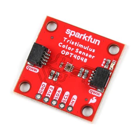 Capteur De Couleur Sparkfun Tristimulus Opt Dtsr Qwiic Opencircuit