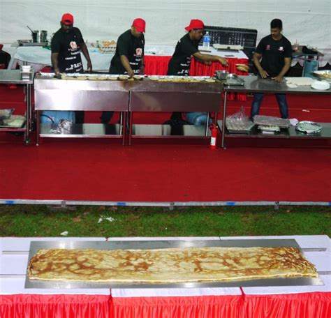 Largest Murtabak | Singapore Book Of Records