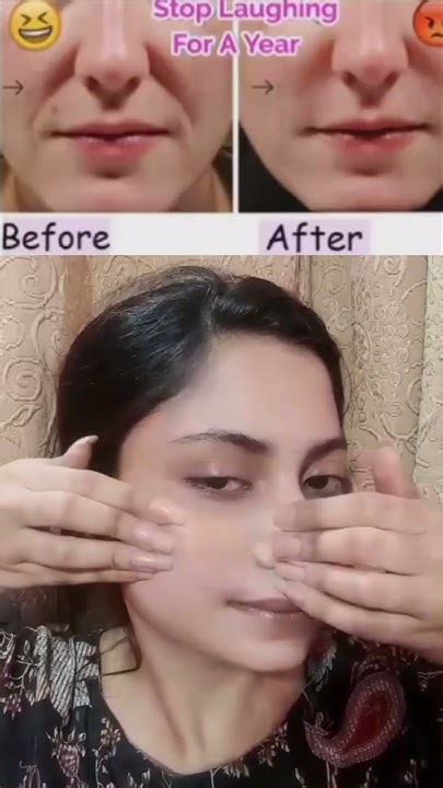 📛🤯yogafor Reduce Smile Lines Laugh Nasolabial Folds Marionette Lines