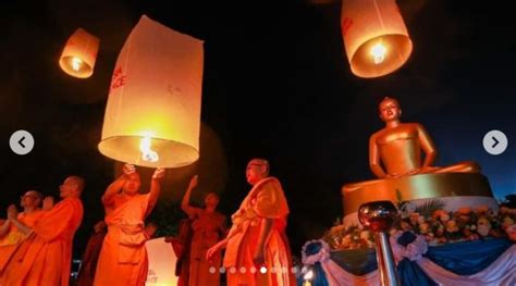 Puncak Perayaan Waisak Be Langit Malam Candi Borobudur