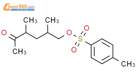 922523 54 4 2 Hexanone 3 5 Dimethyl 6 4 Methylphenyl Sulfonyl Oxy