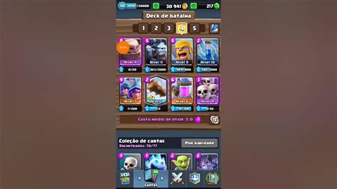 Deck De Golem Com Três Mosqueteiras Clash Royale Youtube