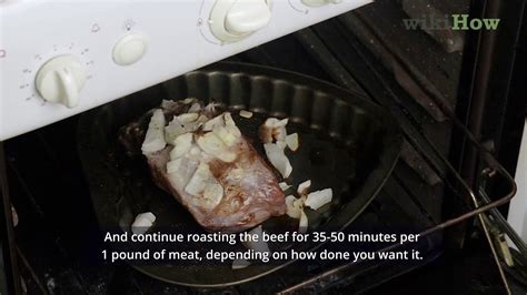 How To Cook Beef Joint Youtube