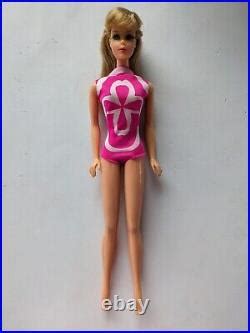 Vintage Barbie Doll Twistn Turn 1162 TNT Blonde 1966 Made In Japan