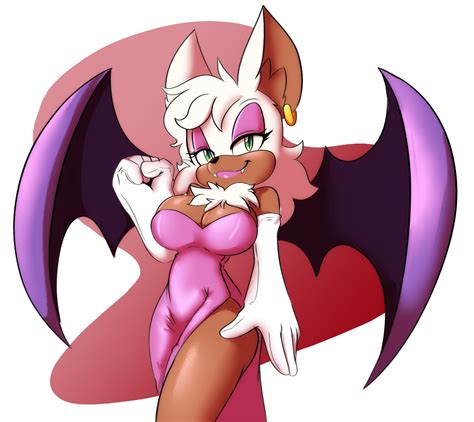 Daily Rouge The Bat On Twitter Rt Solraticart Rouge Wearing A Pink