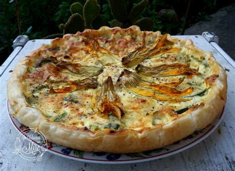 Torta Salata Zucchine Ricotta E Fiori Di Zucca In Cucina Con Mire