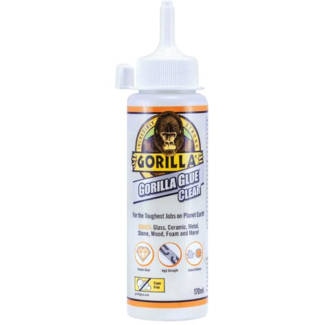 Gorilla Glue Clear 170ml | Toolstation