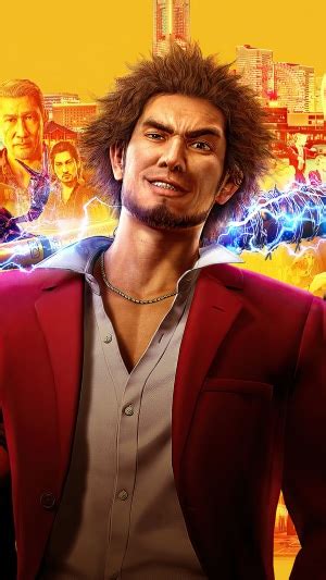 Ichiban Kasuga Yakuza Like A Dragon Video Game Hd Phone Wallpaper