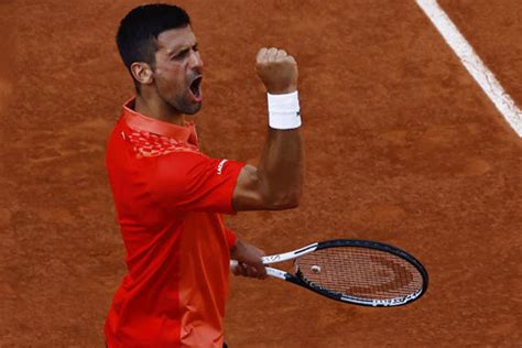 Novak Djokovic French Open At Rafael Nadals Home Novak