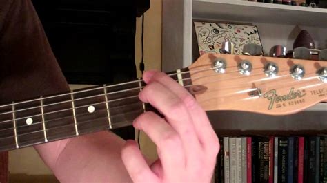 How To Play The F9 Chord On Guitar F Ninth 9th Youtube