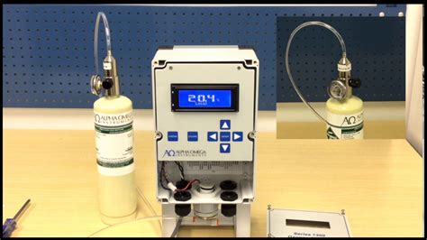 Calibrating The Series 1300 Oxygen Monitor Aoi Youtube