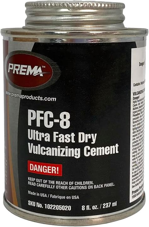 Amazon Prema Pfc Ultra Fast Dry Vulcanizing Cement In Fl Oz