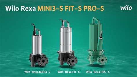 Wilo Rexa MINI3 S FIT S PRO S Teknik Özellikleri Kullanım Alanları