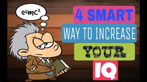 4 Smart Ways To Increase Your Iq Youtube