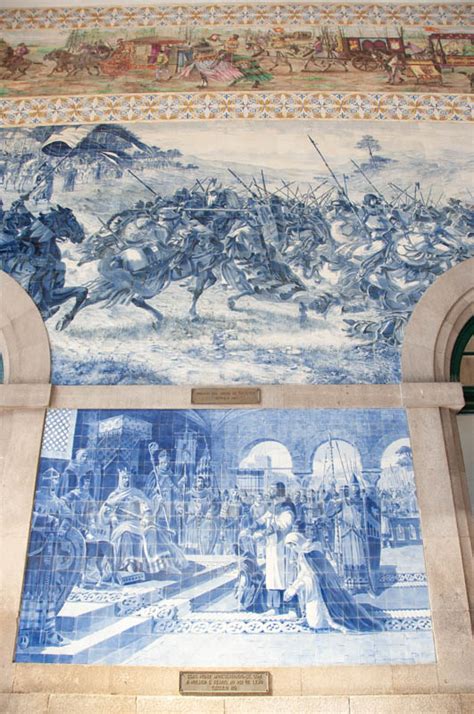 Sao Bento Station Azulejos Porto The Travelbunny