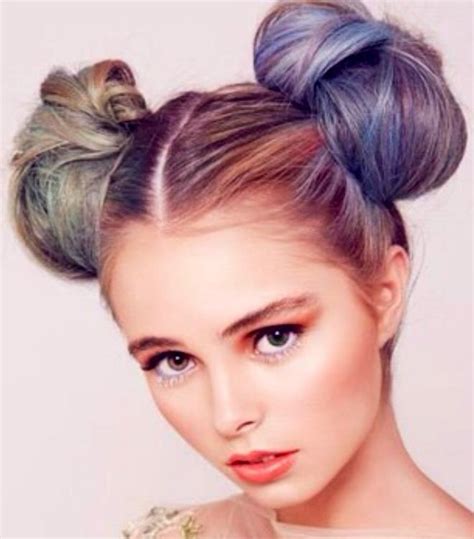 Pin By Pouf Peluqueria On Head Couture Bun Hairstyles Peinados Hair