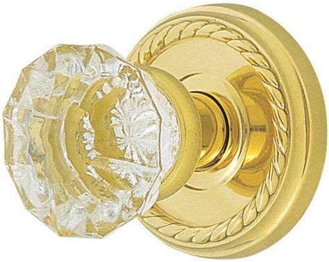 Emtek Astoria Clear Crystal Door Knob Shop Glass Door Knobs At