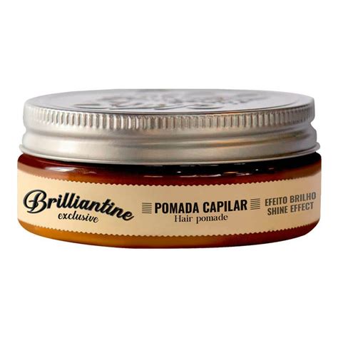 QBS Brilliantine Hair Styling Fixing Modeling Ointment Shine Effect 13