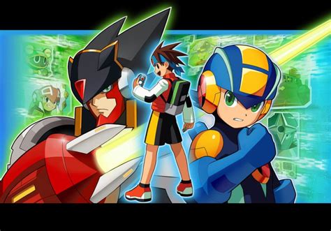 Mega Man Battle Network 5 Team Colonel Concept Art