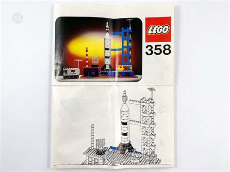 Lego 358 Bauanleitung Rocket Base Vintage Classic Space Kaufen Auf