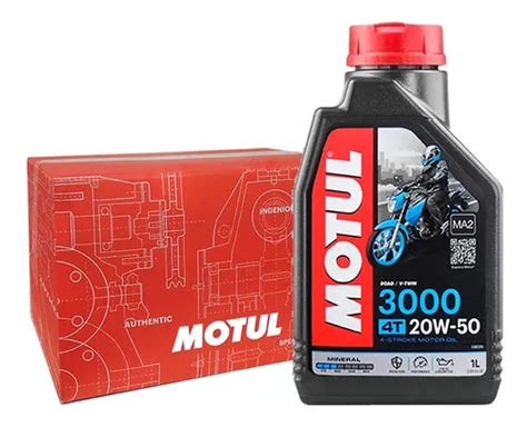 Aceite Moto W Mineral Motul Kit Caja Con Litros En Venta En