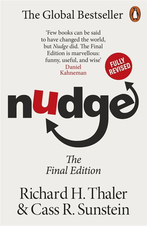 Nudge By Cass R Sunstein Penguin Books Australia