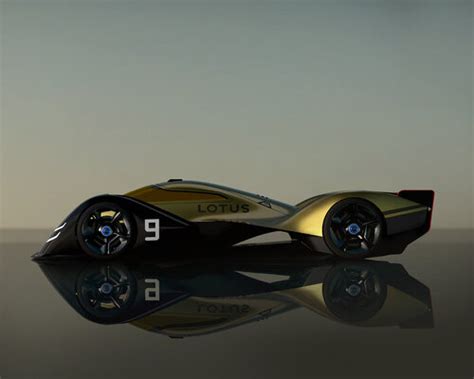 Esprit Inspired Lotus Theory 1 Conceptualizes Robotic Skin 3 Seater Supercar