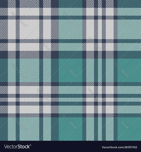 Teal Plaid Pattern Graphic Royalty Free Vector Image