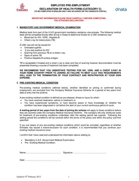 Pre Employment Medical Examination Form For Cabin Crew Onlypdf Docdroid