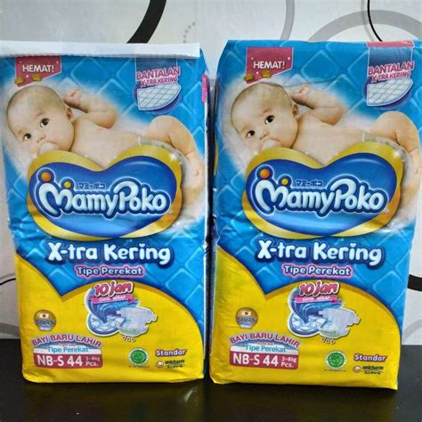 MamyPoko X Tra Kering Popok Bayi NB S 44 Pcs Lazada Indonesia