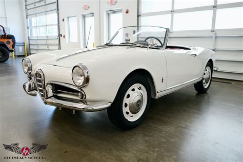 Alfa Romeo Giulietta Spider Legendary Motors Classic Cars