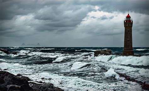 Mar Ondas Casa De Luz Foto Gratuita No Pixabay Pixabay