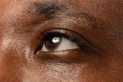 Young African American Man Isolated On Blue Studio Background Human