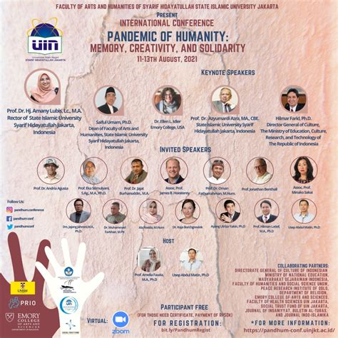 Fah Uin Jakarta Holds International Conference On Pandemic And Humanity