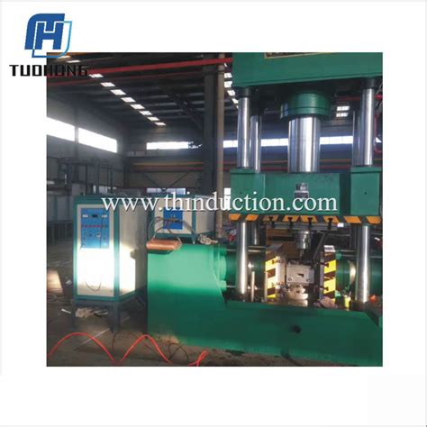 Round Steel Rod Punching Press Induction Hot Forging Equipment China