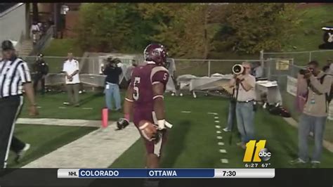 Andre Clarke Provides Spark For Nccu Football Abc11 Raleigh Durham