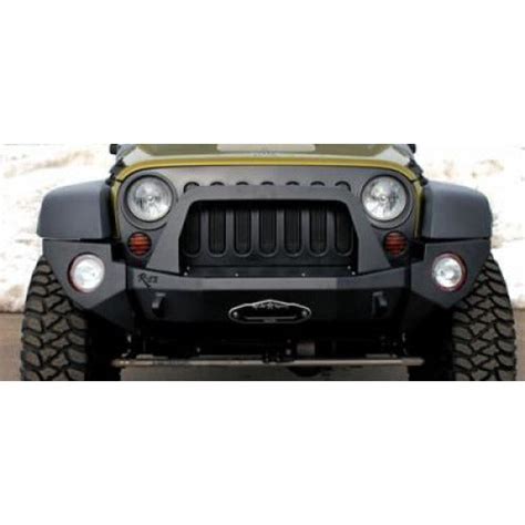 2007 2016 Jeep Wrangler Bull Bar For Rigid Front Bumper By Rock Slide