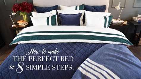 How To Guide Make The Perfect Bed In 8 Steps Youtube