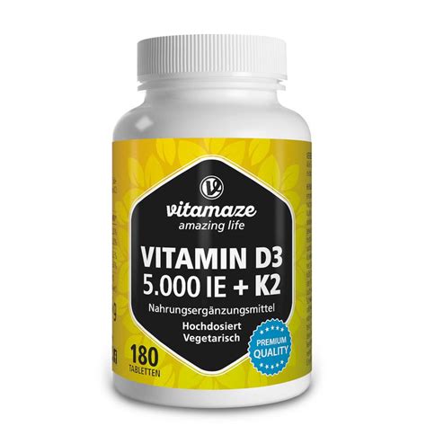 Vitamaze Vitamin D I E K Tabletten St Ck Online Kaufen