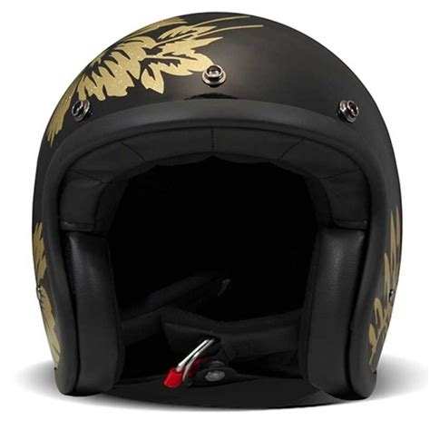 Casco Moto Dmd Jet Vintage Flower