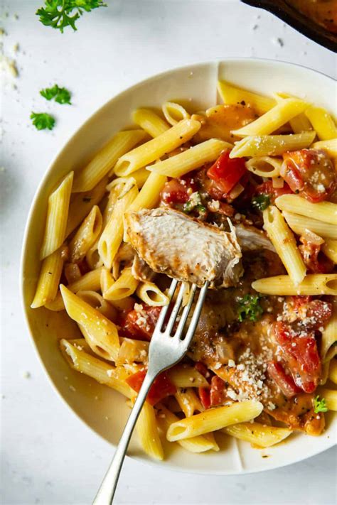 Creamy Tomato Chicken Skillet Valerie S Kitchen