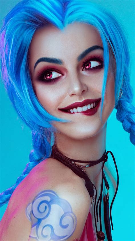 Jinx Wallpaper 4k League Of Legends Cosplay