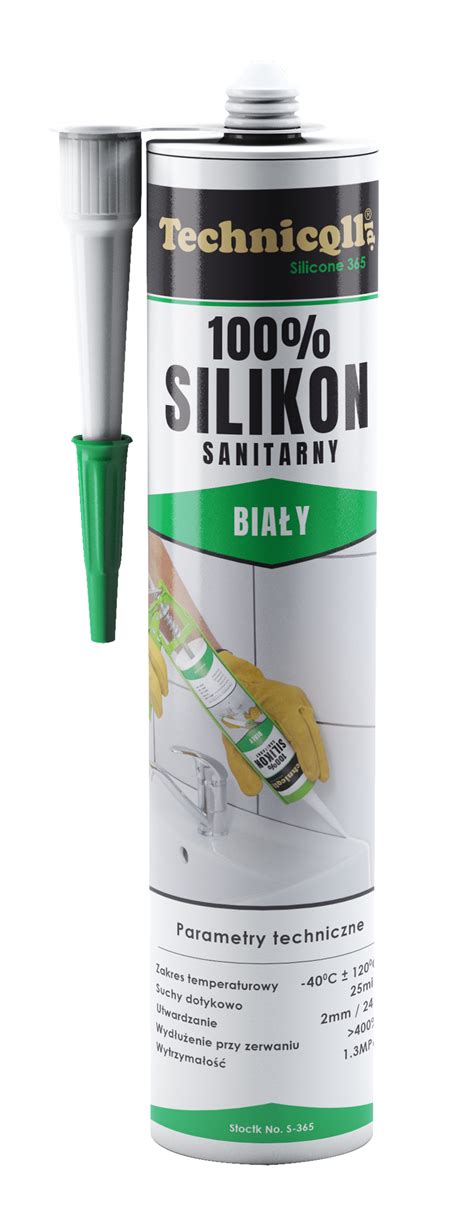 Silikon sanitarny biały 300 ml Technicqll Bricomarche pl