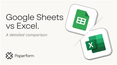 Google Sheets Vs Excel Differences Pros And Cons