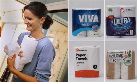 Choice Reveals The Top Five Paper Towel Brands Daily Mail Online