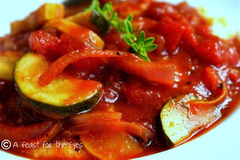 Vegetable Ragu With Creamy Mascarpone Polenta