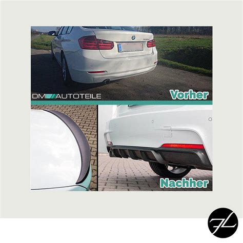 Sport Performance Frontspoiler Diffusor Schwarz Passt F R Bmw Er F