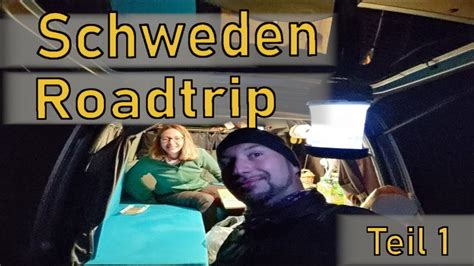 Schweden Roadtrip Teil Mit Mini Camper Nach Schweden Youtube